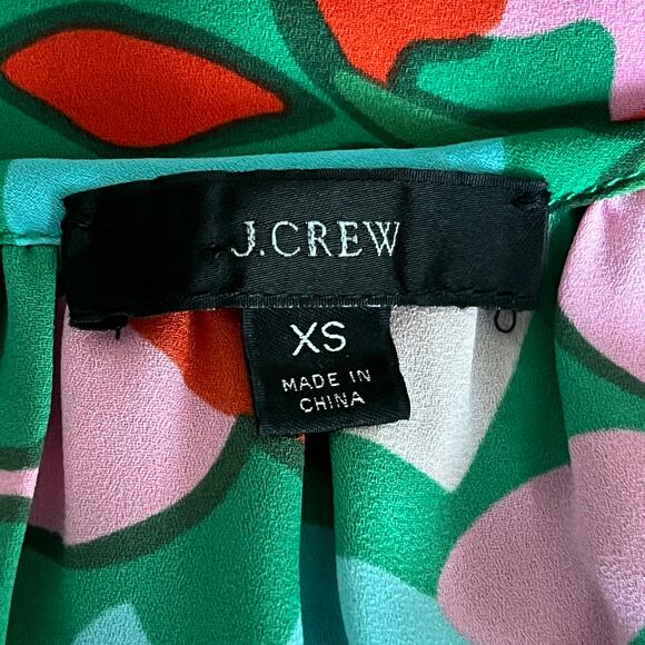 J. Crew Hana Mildred Floral Coche Blouse Top - Picture 5 of 7